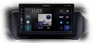 Pioneer Bilstereo SPH-EVO62DAB-208 Apple CarPlay, DAB Radio og Bluetooth