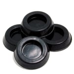 Startech Självhäftande gummifötter för PC-chassin, 3 cm (1-1/4") i diameter - 4 pack