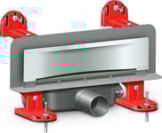 Kessel Linjärt Avlopp Med Vägggaller Scada Wave Med Led-Belysning 30Cm (48003.43)