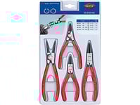 Knipex 00 20 03 V02 Seeger Ringtång-Slt Lämplig För Yttre Och Inre Ringar 19-60 Mm, 12-25 Mm 10-25 Mm, 19-60 Mm Spetsig Form Rakt