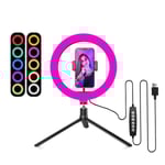 RGB Ring Light Selfie lampa