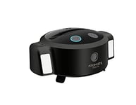 Promate Vision-HD, Webcam Intelligente 3-en-1 avec Suivi Automatique AI, HD Streaming avec Banque d'alimentation intégrée, Support pour téléphone, Microphone, lumière LED, Rotation à 360 degrés