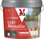 V33 Peinture pour façade - Easy Rénovation - Anthracite RAL 7016 10L