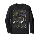 Avatar: The Last Airbender Character Line Art Long Sleeve T-Shirt