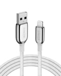 iPhone Charger Cable, Anker PowerLine+ III Lightning to USB A Cable, USB Charging/Sync Lightning Cord Compatible with iPhone 11 / Xs MAX/XR/X / 8/7 / AirPods, iPad and More (6ft, white)