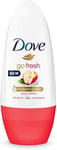 Dove Go Fresh Roll On Deodorant Apple & White Tea 50ml