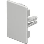 10 st Ändstycke WDKH-E40060LGR 40x60 ljusgrå RAL 7035 halogenfri