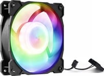1Stcool Static Rgb Fläkt 12Cm, 3 + 4Pin