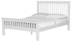 Ion Argos Home Aubrey Superking Wooden Bed Frame - White Super King