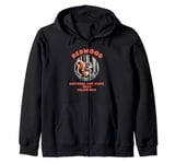 Marmot Hiking at Redwood National and State Parks, CA, Cute Zip Hoodie