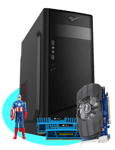 The Captain™ | GT 1030 ✤ Intel® Core™ i5-2500k ✤ 8 GB: Dutzo C320 RGB Svart / Nuvarande