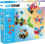Kid K'NEX | Oodles of Pals Building Set 60 Model | Kids Craft Set with 116 Pieces, Educational Toys for Kids, Fun Building Toys for Boys and Girls, Construction Toys for Ages 3+ | Basic Fun 85701