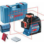 Bosch - Laser auto GLL3-80 - 0601063S00 - 3 plans - Portée 30 m - En coffret