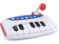 Ramiz Interaktiv klaviatur med mikrofon för barn 18m+ Musikleksak Pianinko + lära sig spela