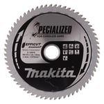 Sågklinga för aluminium Makita E-16916; 216x30 mm; Z63; 0°