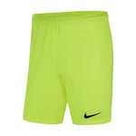 Nike BV6855-702 Dri-FIT Park 3 Shorts Men's Volt/Black Size S