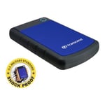 Transcend StoreJet 25H3B - Disque dur - 1 To - externe (portable) - 2.5" - USB 3.0