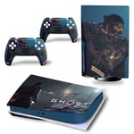 Sticker pour Sony Console PS5, GHOST OF TSUSHIMA-1433