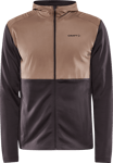 Craft Men's ADV Essence Jersey Hood Jacket Slate-Dk Clay S, Slate-Dk Clay