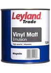Leyland Trade Vinyl Matt Emulsion Paint - Magnolia 1L