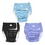 Adult Diaper Reusable Elderly Incontinence Nappy Washable Adjustable Diaper RHS