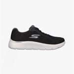 Skechers GO WALK FLEX REMARK Mens Trainers Lace Up Lightweight Soft Black/Grey