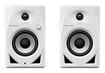 Pioneer DJ DM-40D-W Système d’enceintes de bureau 4" (blanc)