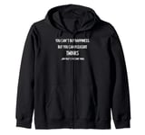 You Can't Buy Happiness, But you can pleasure twinks Zip Hoodie