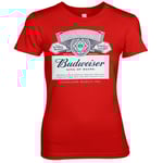 Budweiser Label Girly Tee, T-Shirt