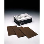 3M Grovark Cut & Polish 7440, medium korn, brun, 155x225 mm