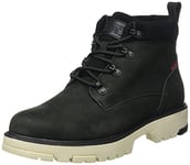 LEVIS FOOTWEAR AND ACCESSORIES Women's Solvi Ankle Levi's Boots, Regular Black, 9.5 UK