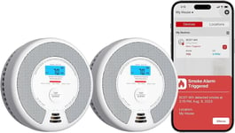 X-Sense Smart Combination Smoke & Carbon Monoxide Alarm WiFi SC07-WX 2-Pack
