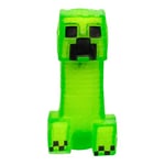 Heroes of Goo Jit Zu Personnage élastique Minecraft, Creeper, Substance visqueuse Super-craquante avec élément Poudre à Canon caché à l’intérieur, Étire-Le Jusqu’à 3 Fois sa Taille