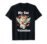 Cute Cat Valentine Lovers Valentine's Day Outfits Men Women T-Shirt