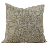 Sunflower kuddfodral ochre William Morris