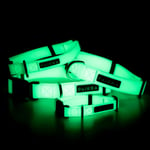 Glow Collar Självlysande Hundhalsband - 2,5 cm x 35 - 48 cm