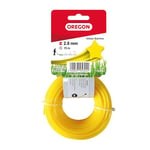 Oregon Yellow Star Shaped Strimmer Line Wire for Grass Trimmers and Brushcutters, Five Cutting Edges for Clean Finish, Professional Grade Nylon, Fits All Standard Strimmers, 2mm-15m (‎69-446-Y)