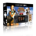 Pack Console rétrogaming Just For Games pour Evercade EXP-R Gris et noir + 3 jeux Tomb Raider Collection 1