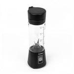 Huslog Blender Mixeur Blender Smoothie Mixeur Portable Sans Fil To Go 180W, Usb, Noir