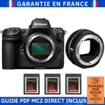 Nikon Z8 + FTZ II + 3 SanDisk 256GB Extreme PRO CFexpress Type B + Guide PDF MCZ DIRECT '20 TECHNIQUES POUR RÉUSSIR VOS PHOTOS