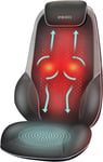 HoMedics ShiatsuMax 2.0 - Electric Heated Shiatsu Back Massager with Remote Con