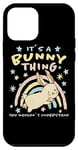 Coque pour iPhone 12 mini Its A Bunny Thing Lapin Lapin