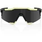 100% Cycle Sunglasses Speedcraft Soft Glow Black Mirror lens
