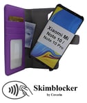Skimblocker Magnet Fodral Xiaomi Mi Note 10 / Mi Note 10 Pro (Lila)