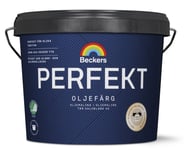 Beckers Oljefärg, Perfekt halvblank, 3L, Utevit