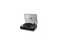 Muse Mt-107 Bto, Automatisk, Svart, Grå, Trä, 33,45 Rpm, Rotations-, 2,5 Mm, 10 W