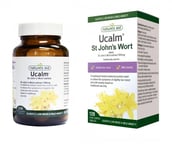Natures Aid Ucalm St John's Wort 300mg Low Mood & Mild Anxiety - 120 Tablets