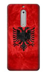 Albania Football Soccer Red Flag Case Cover For Nokia 5