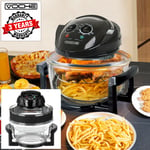 Halogen Oven Air Fryer 1400W Electric Multi Function Convection Cooker 17 Litre