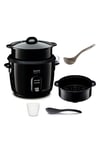 Cuiseur à riz Tefal Classic 2 YY4351 avec panier vapeur 600 W Noir